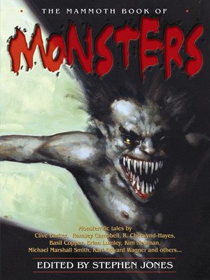 The Mammoth Book of Monsters - ebook